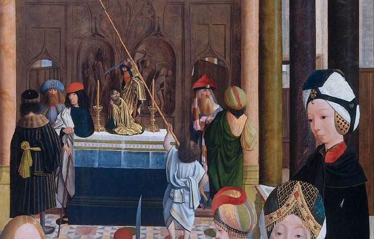 Geertgen Tot Sint Jans The Holy Kinship oil painting image